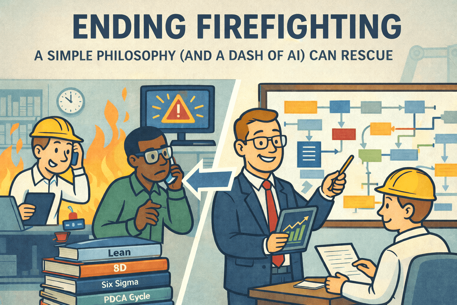 Rescuing Manufacturers from Firefighting - Ledge